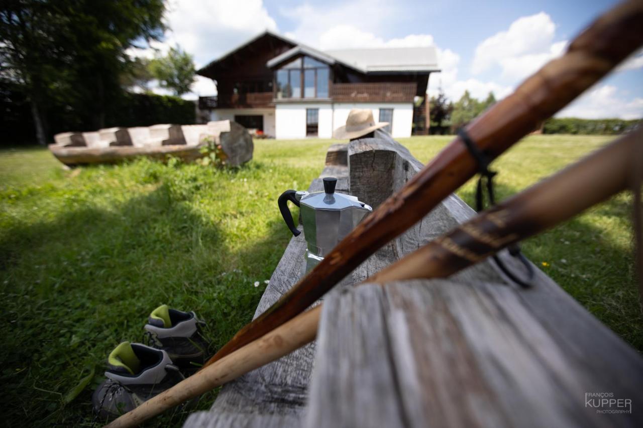 Villa Le Gagnage 31 Pers- Malmedy, Rustique, Vue, Wellness Exterior foto