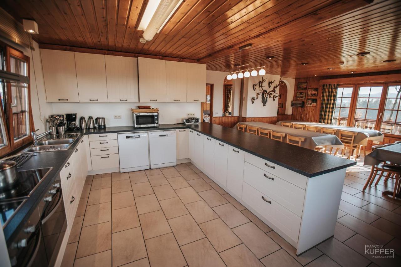 Villa Le Gagnage 31 Pers- Malmedy, Rustique, Vue, Wellness Exterior foto